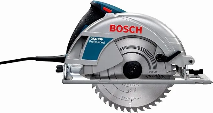 SIERRA CIRCULAR 190 MM BOSCH 1400 W GKS 190