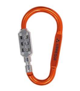 Candado mosquetón naranja 60 mm. ARREGUI